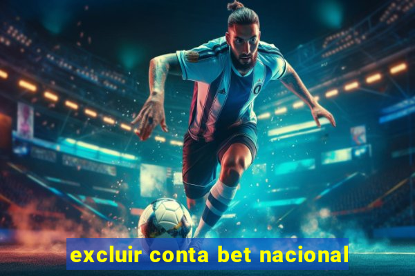 excluir conta bet nacional